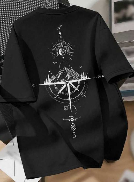 Тениска oversized брутална