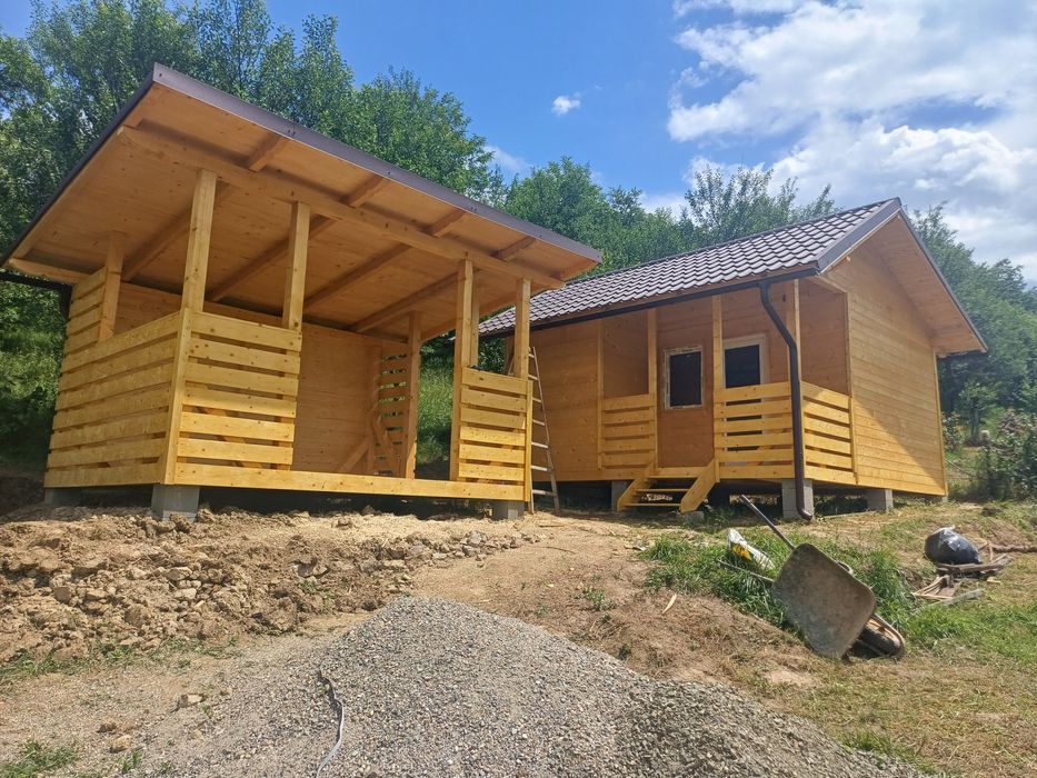 Case și cabane din lemn la cerere!