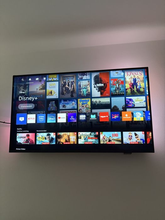 Led tv philips 4k smart 108cm