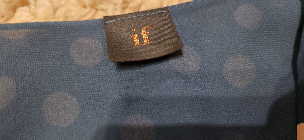 Rochie lunga verde inchis cu buline