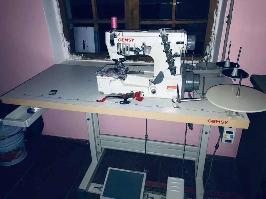 GEMSY Elektron tikuv mashinasi