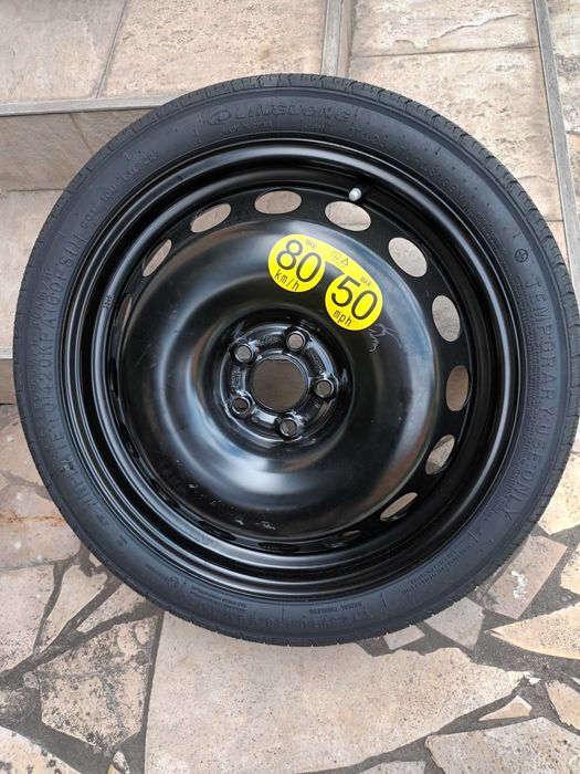 Jantă cu anvelopa de rezerva nouă LINGLONG , T 125/70 R18 - 99m