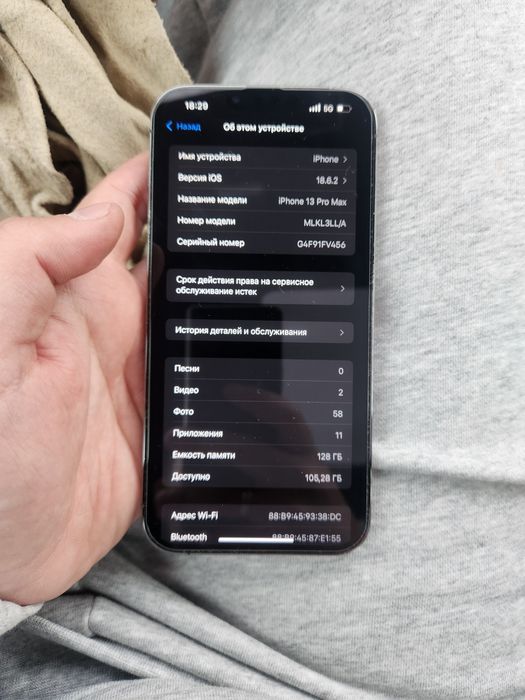 Iphone 13pro max 128 gb