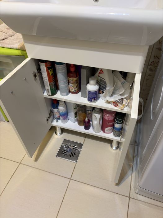 Set mobilier baie alb