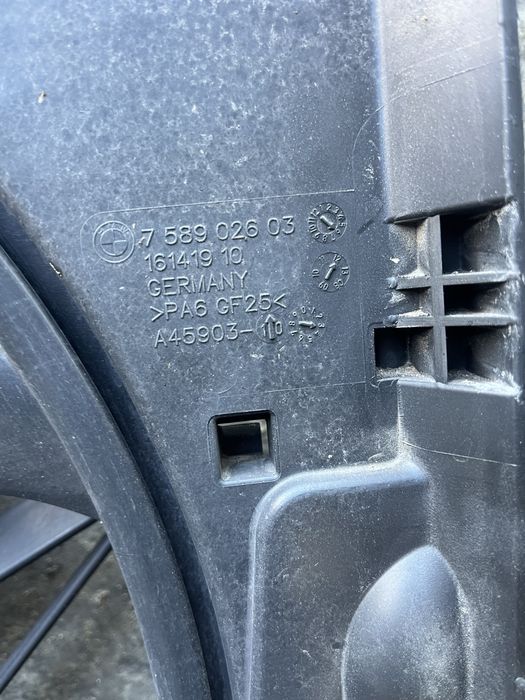 Перка бмв ф10 ф11 климатична bmw f10 f11 perka охладителна перка