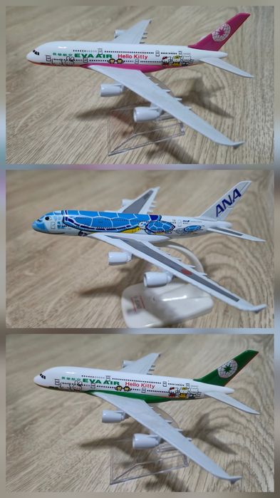 Железные модели самолетлв 20 см