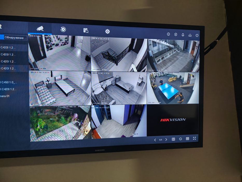 Ремонт hikvision  камер  и домофона