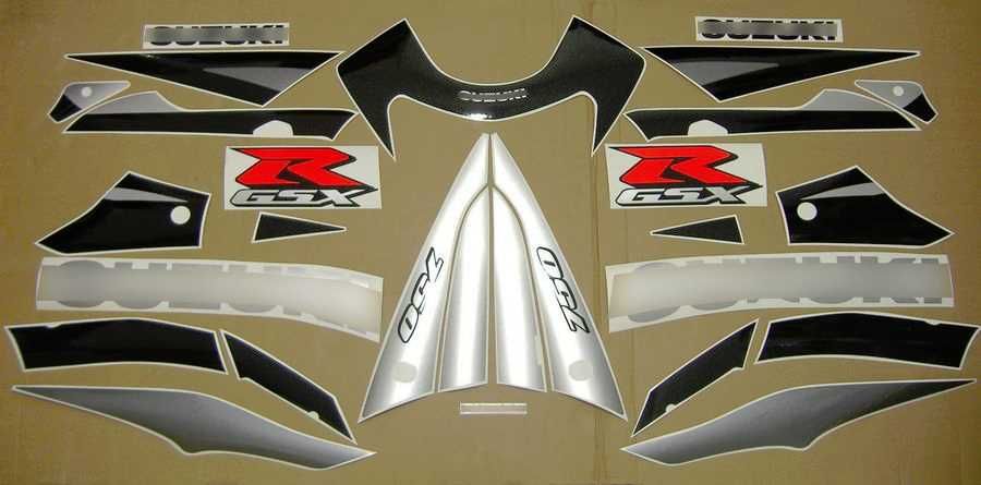 Стикери Сузуки 750 GSXR 2002-2003г лепенки Suzuki GSX-R к2 к3 k2 k3
