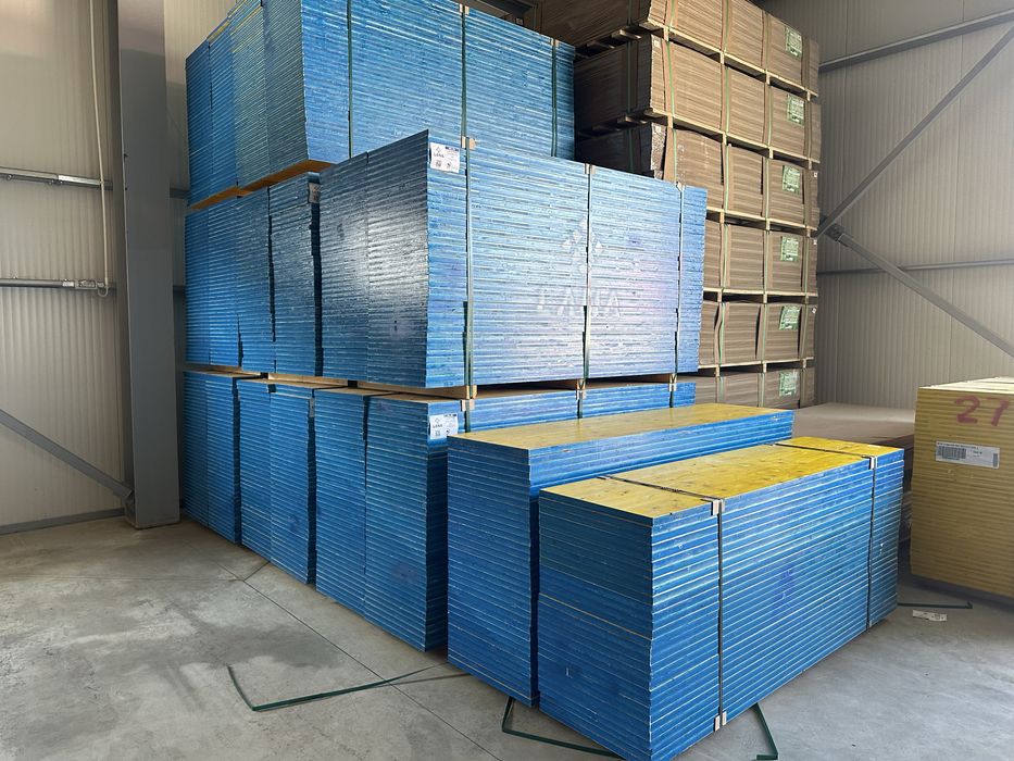 Panouri cofraje tip doka , lana , placa galbena