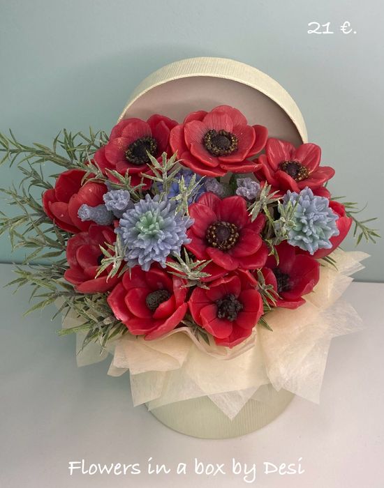 Букети от глицеринов сапун, за всеки повод.