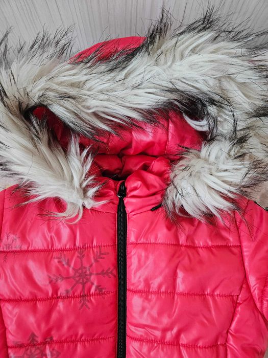 Зимни ватирани якета за момичета