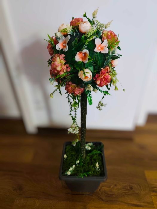 Handmade flower tree