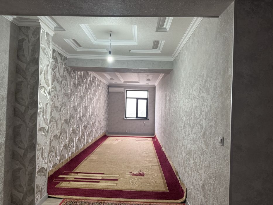 Бирхоналик ва икки хоналик бирта килинган общий площад 107 кв метр