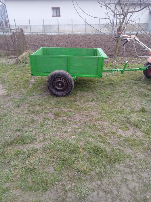 Vand remorca pentru motocultor sau atv