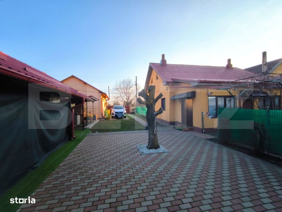 Gospodarie deosebita, casa de locuit, spatiu comercial, 155 mpu si 200