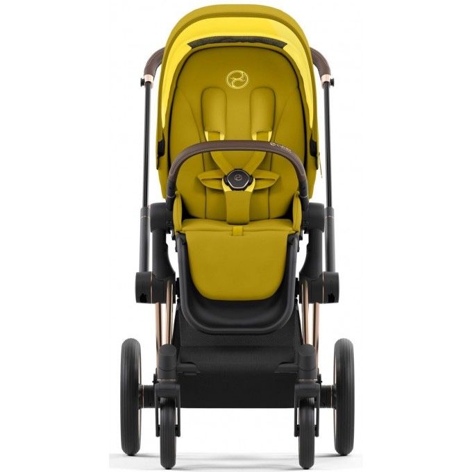 Детска количка Cybex priam 4 Lux Mustard yellow