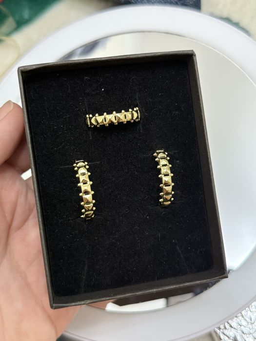 Серьги, кольца, браслет