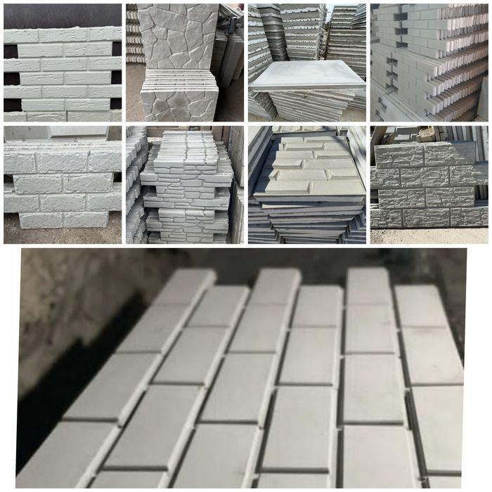 Фасадные панели,фундамент