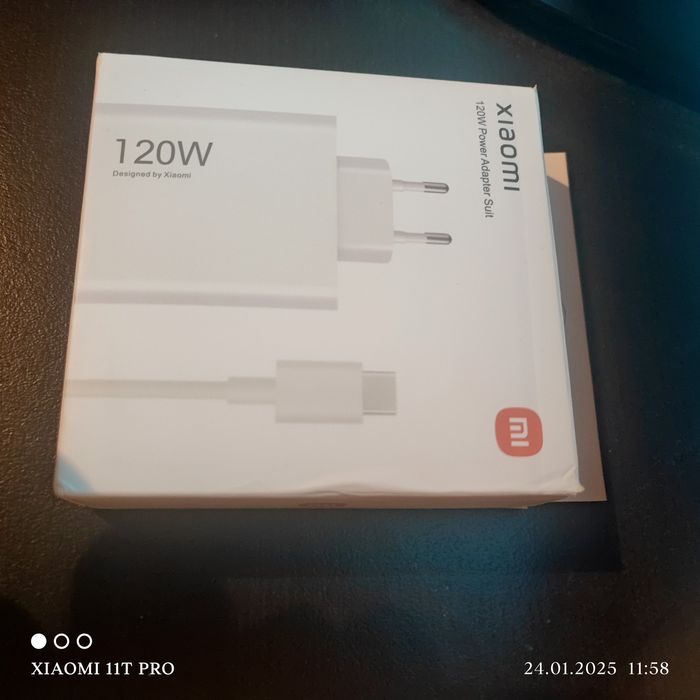 *Оригинално* зарядно устройство 120 W