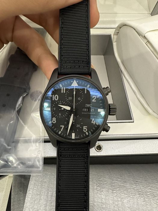 Sog’ot mehanicheskiy  IWC pilot’s watch 41 mm