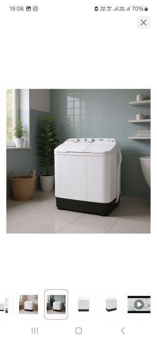 Полуавтомат стиральная машина