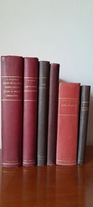 Carte Veche "Cursuri Litografiate" 6 volume anii 1920