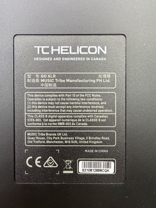 TC HELICON GOXLR Interfata/mixer audio pentru livestream si gaming