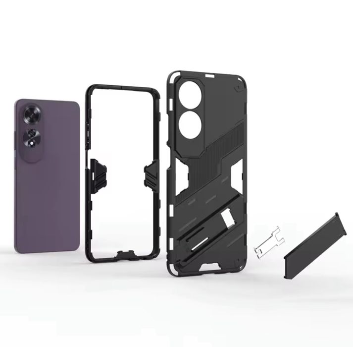 Husa antisoc model HYBRID kickstand pentru Oppo A60 4G / Oppo Reno11 F