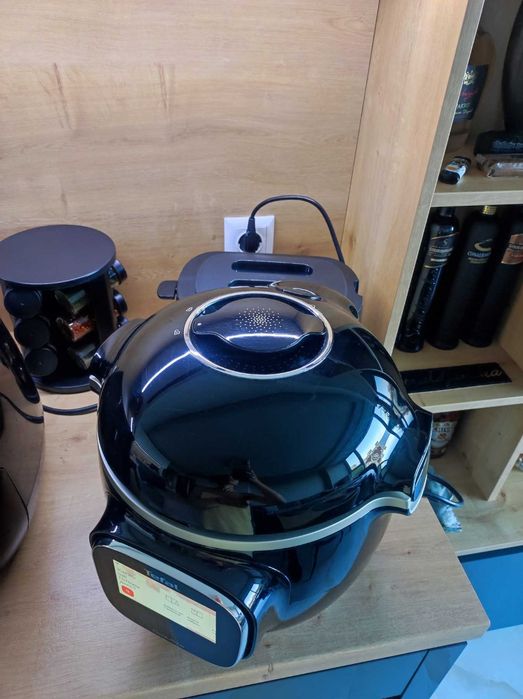 *НОВ* Интелигентен мултикукър с готвене под налягане Tefal Touch CY912831 + допълнителен аксесоар за запичане и горещ въздух