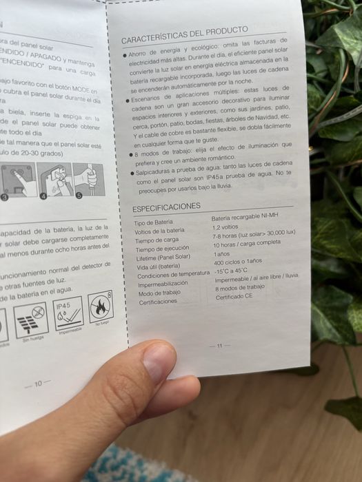 Instalație solară cu frunze artificiale de iederă -12 m