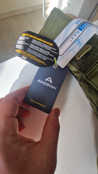 Vesta antiglont Anorak Titanium Concealable