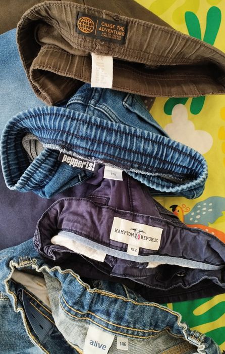 Комплект  панталони и дънки 152см