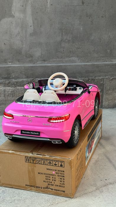 Mercedes-Maybach S650 — детский электромобиль с MP4 и пультом