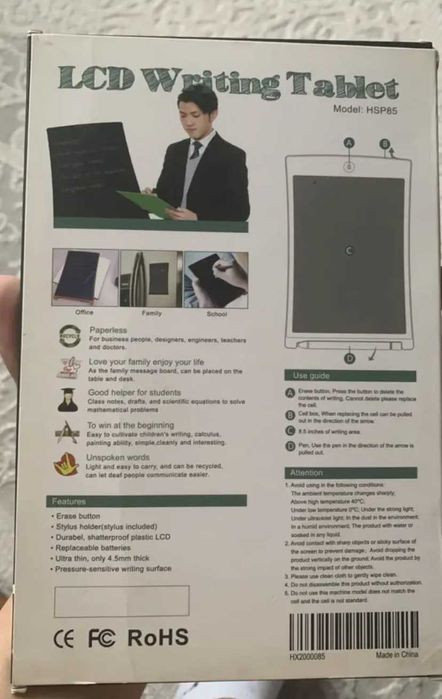 детский планшет для рисования