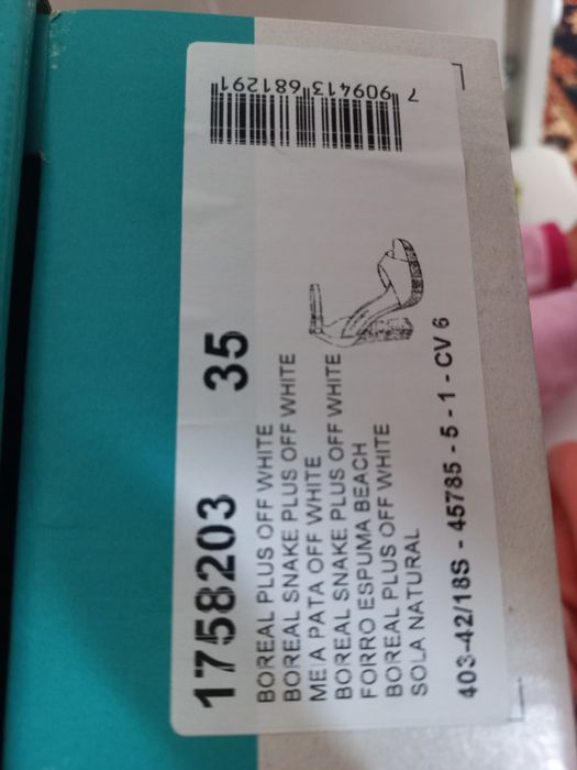 Новые босоножки 35 размер