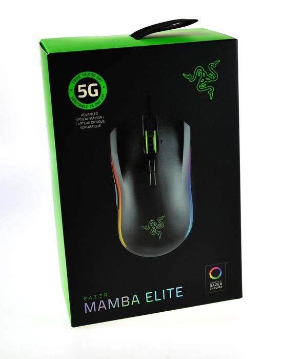 Razer Mamba Elite (1шт) Проводная мышка/мышь DPI 16K