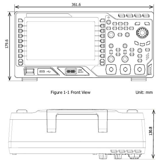 Цифровой осциллограф Серия MSO2000A