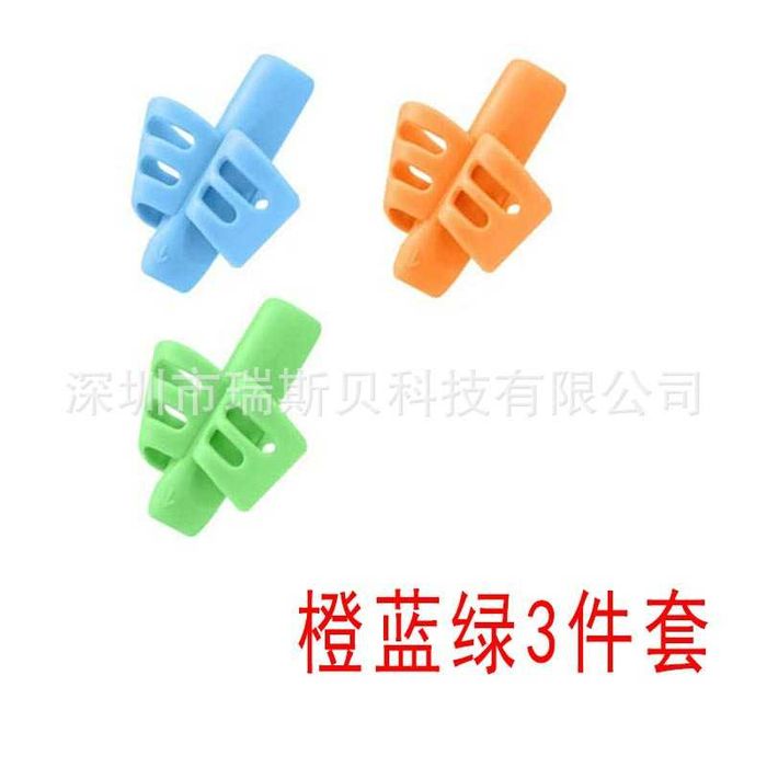 2 броя мек детски държач за химикал или молив