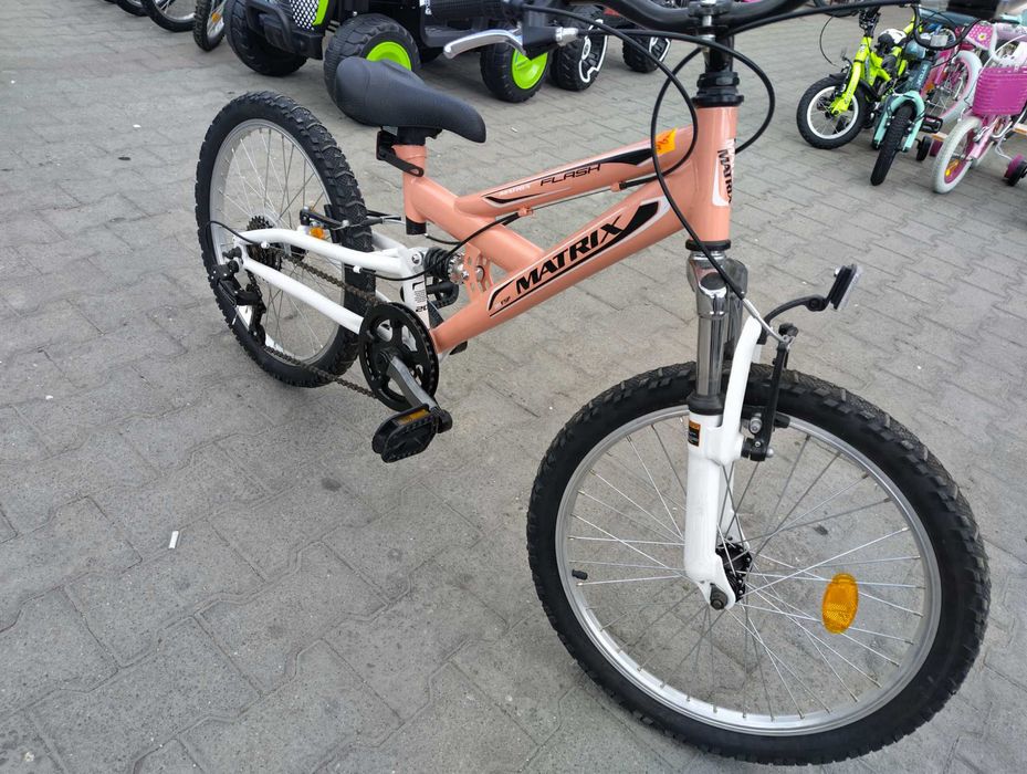 MATRIX Велосипед 20" FLASH розов