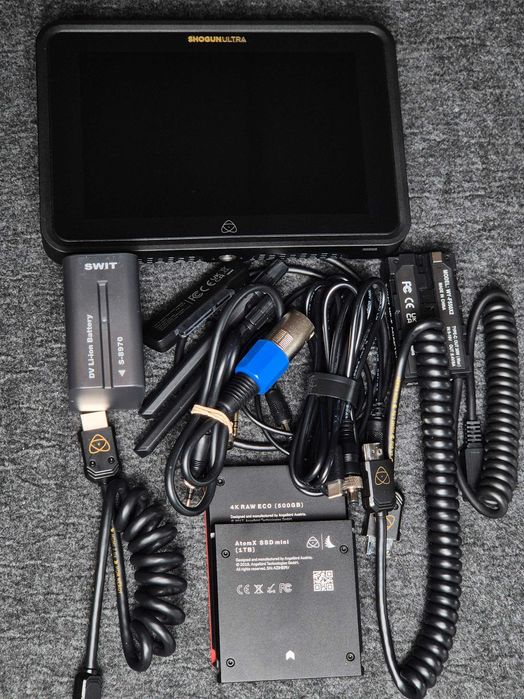 Atomos Shogun Ultra + Екстри + 1TB + 500GB