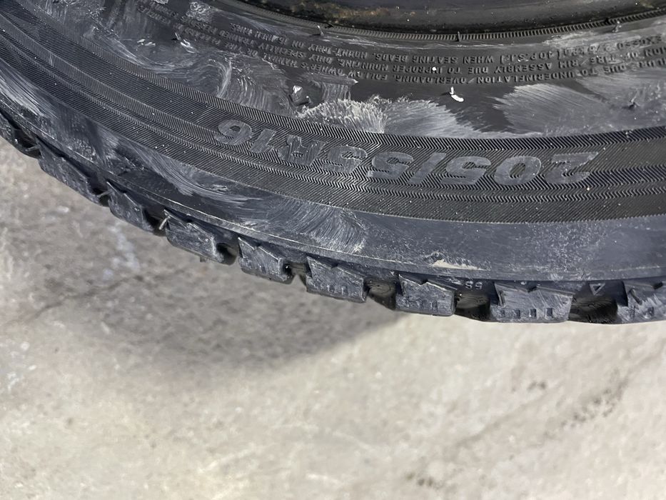 Продам зимние шины б/у