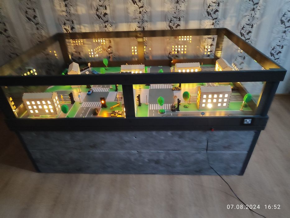 Макеты города для автошколы