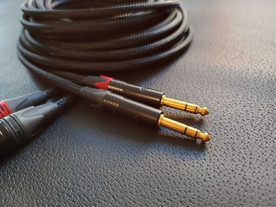 Cablu Audio Profesional Canare cu conector Neutrik XLR - Jack 6.3 mm