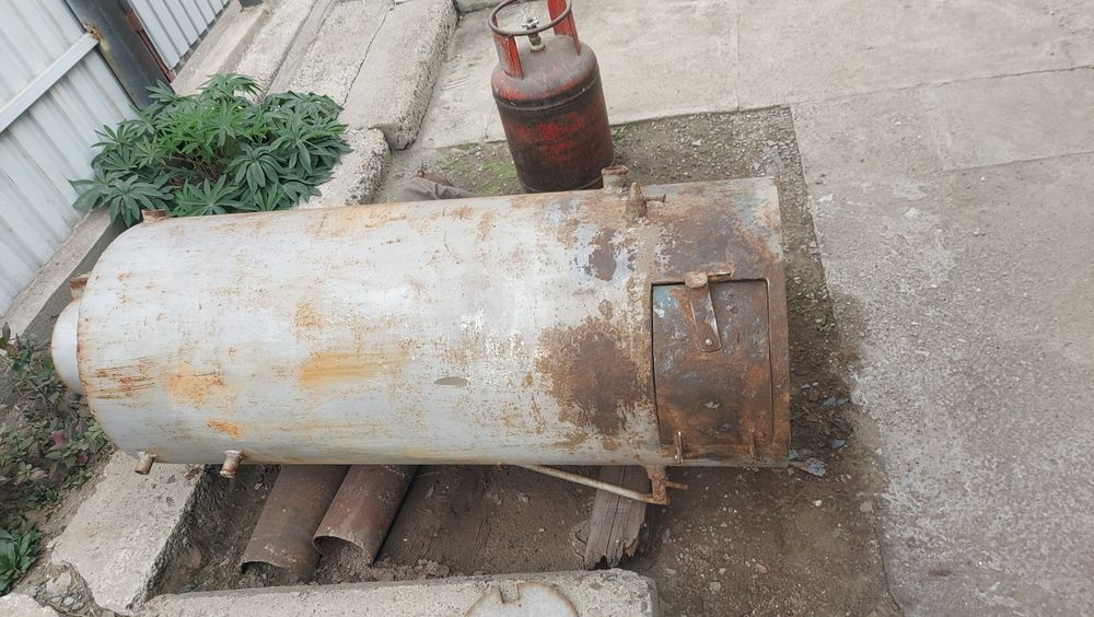 Котел печь с водяной рубашкой