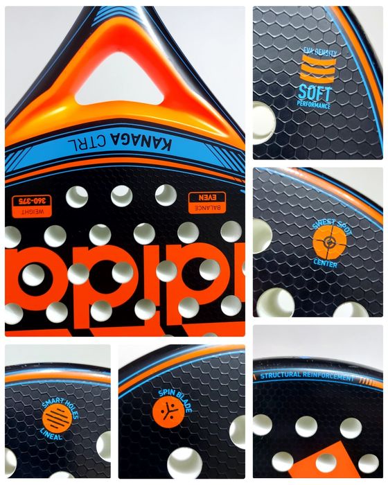 Racheta tenis, Padel Adidas Kanaga Ctrl 2.0 2025, produs second-hand