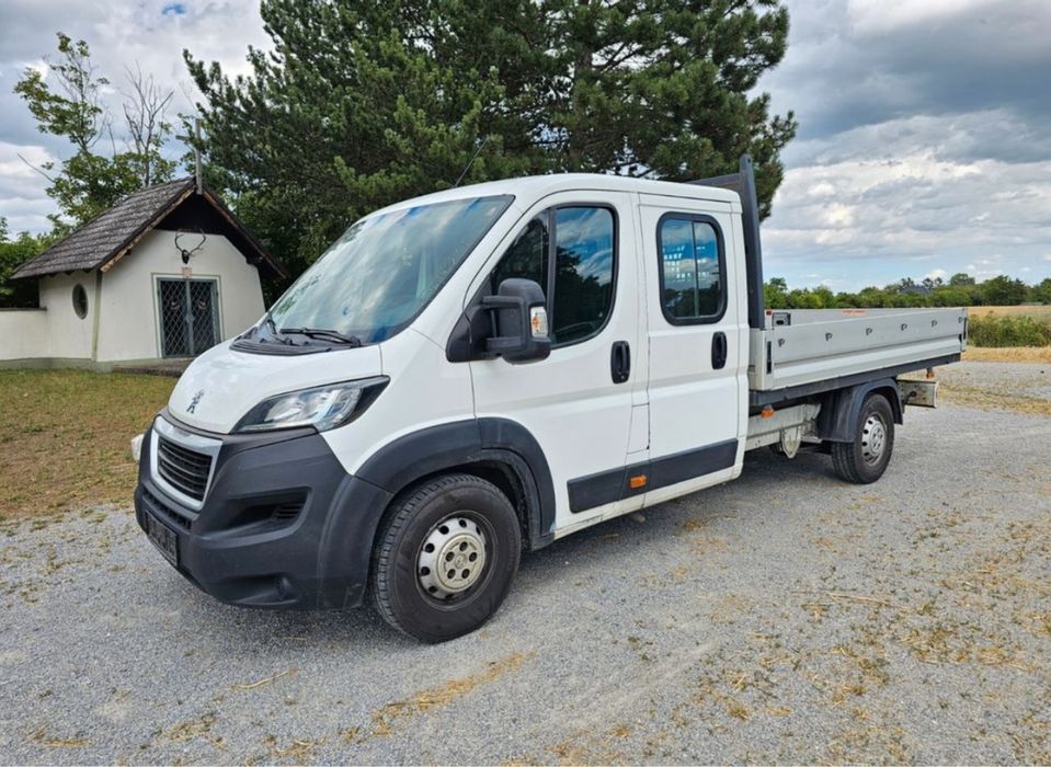 Peugeot Boxer 2018 doka, Euro 6, 2.0 Diesel AdBlue, stare bună.