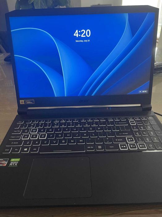 Laptop Acer Nitro 5 an515-45 AMD Ryzen 7 5800H RTX 3070 8GB