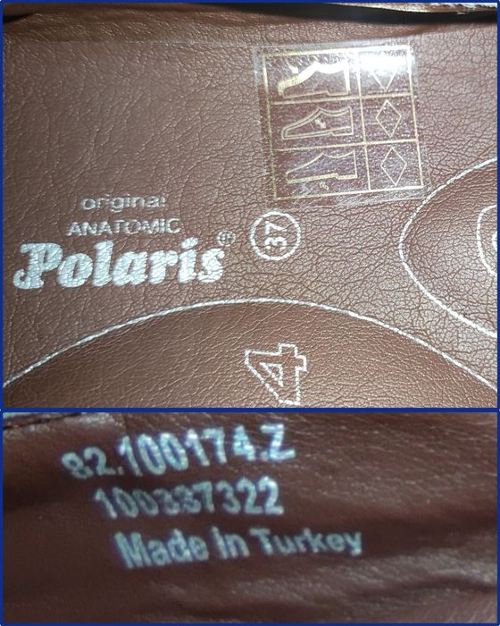 Polaris Nokta 5 анатомические туфли 37 размер (23,5,)