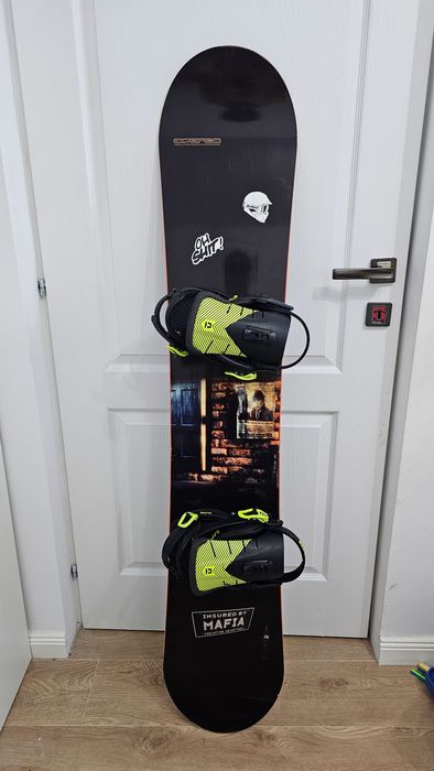 Placa snowboard 151 + Legaturi Union