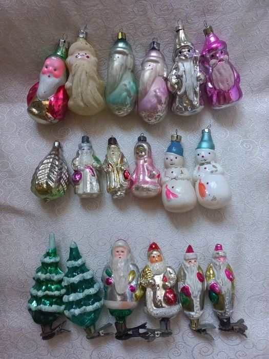 Ёлочные игрушки советские